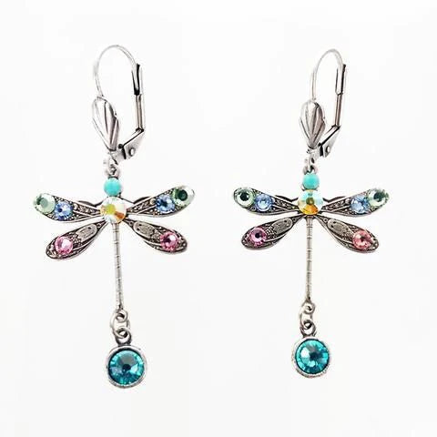 Zulema | Elegant Dragonfly Statement Earrings