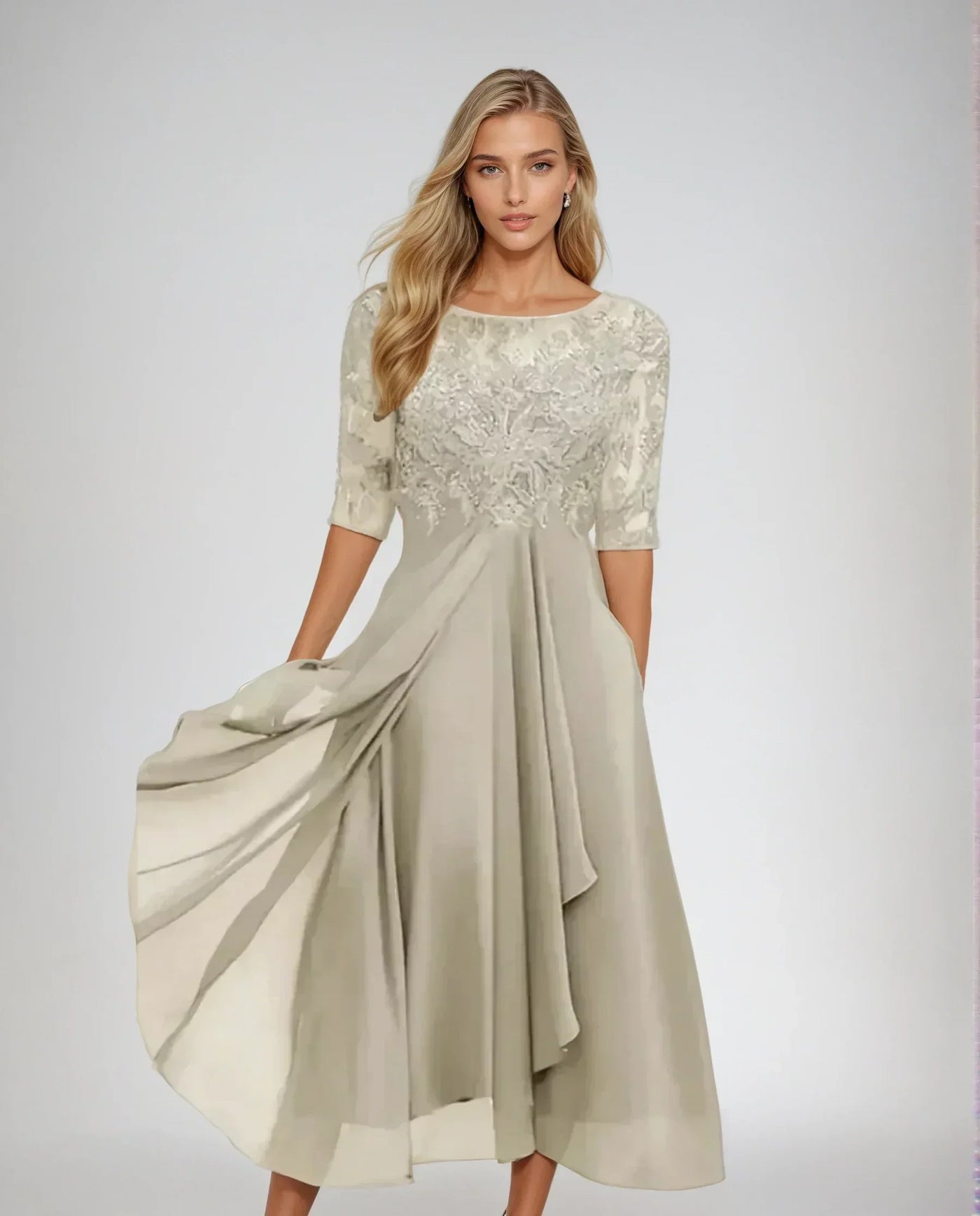 Lakeisha | Elegant Lace Evening Dress