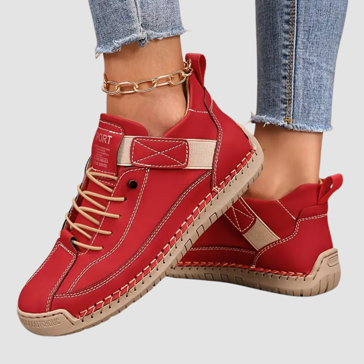 Zuri | Orthopedic Leather Sneakers