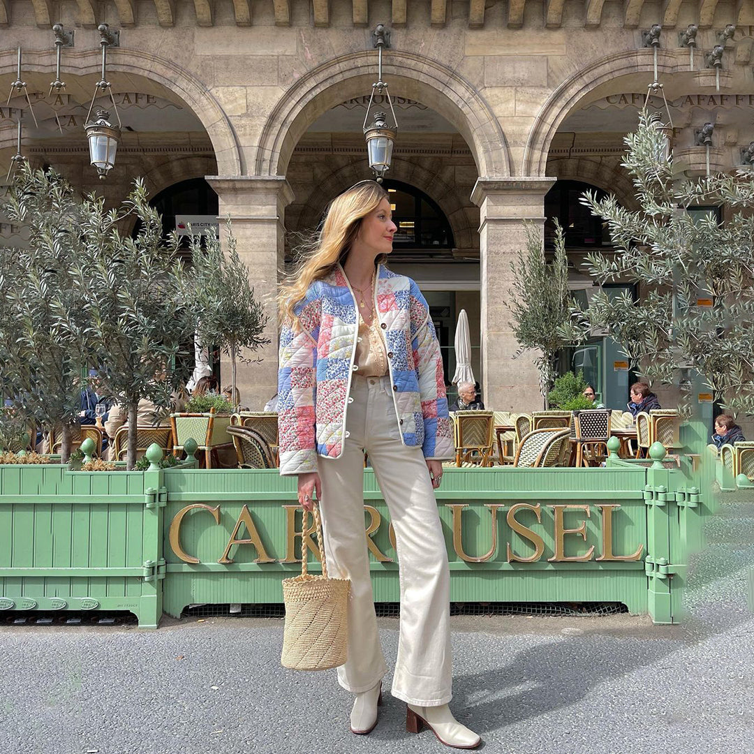 Vivienne | Bold Printed Statement Jacket