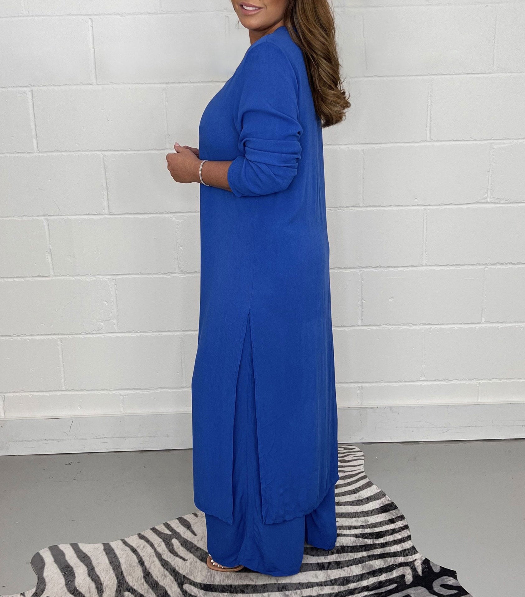 Guadalupe | Casual V-Neck Two-Piece Set