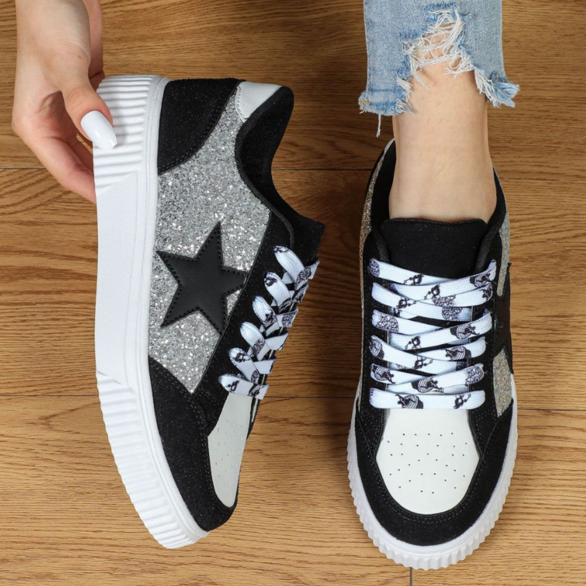 Aria | Breathable Lace-Up Running Sneakers
