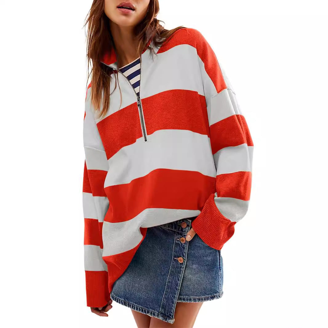 Céleste | Cozy Half-Zip Pullover Sweater