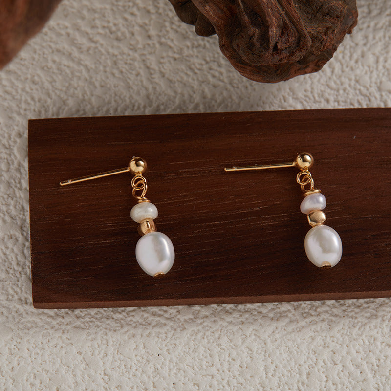 Zenaida | Classic Pearl Drop Earrings