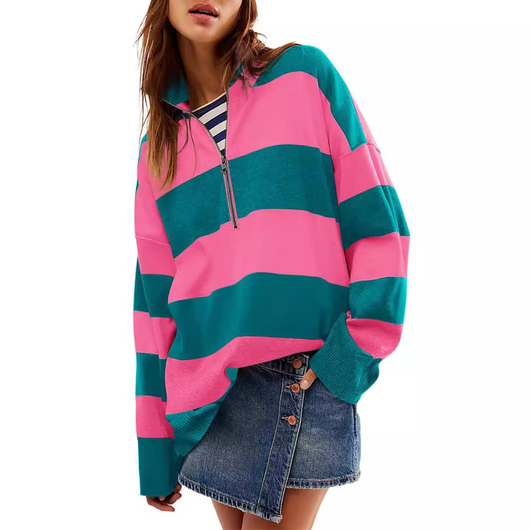Céleste | Cozy Half-Zip Pullover Sweater