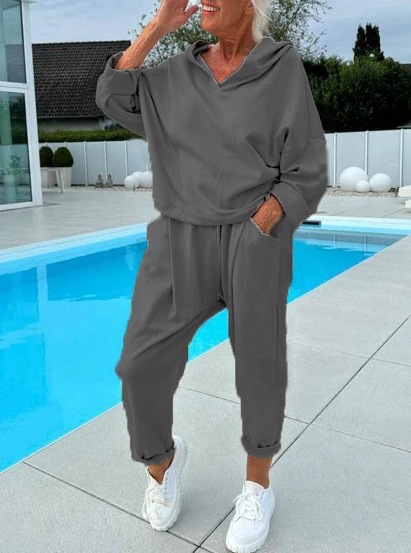 Zara | Soft-Touch Hoodie Co-Ord Set