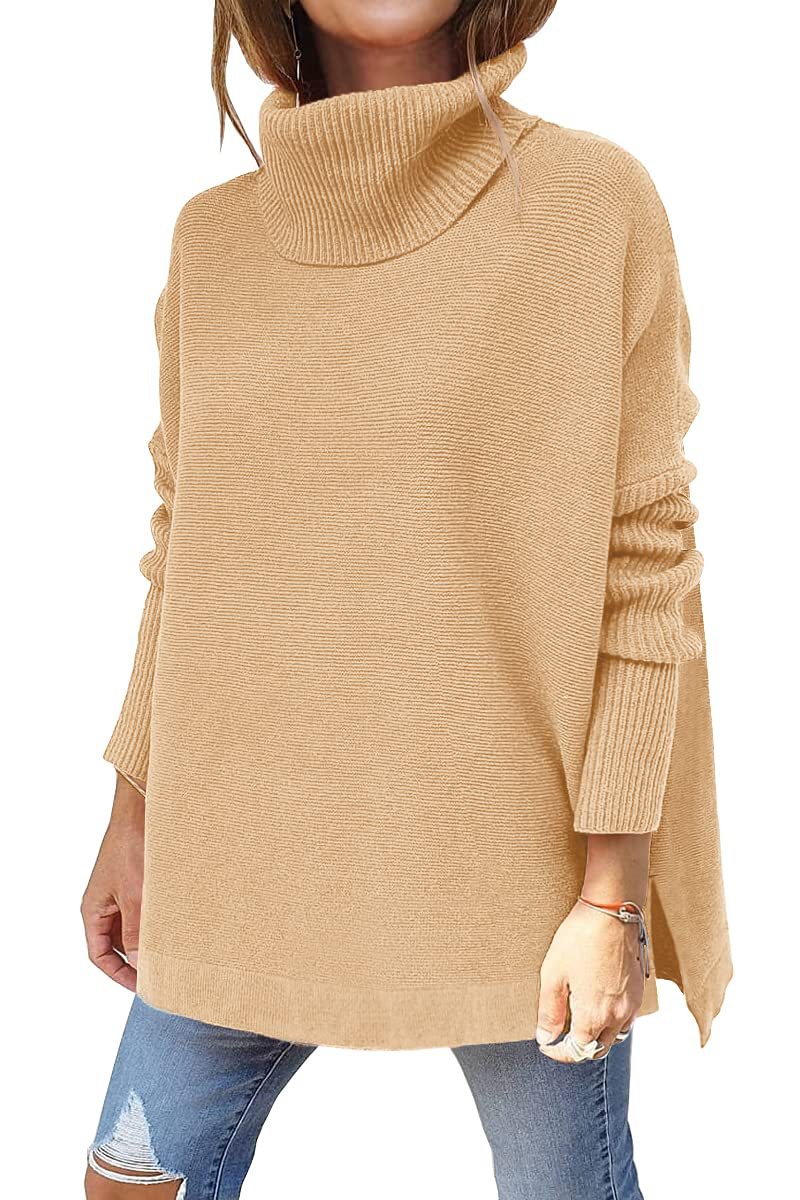 Sora | Oversized Turtleneck Knit Jumper