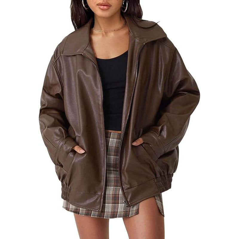 Vivienne | Oversized Moto Jacket
