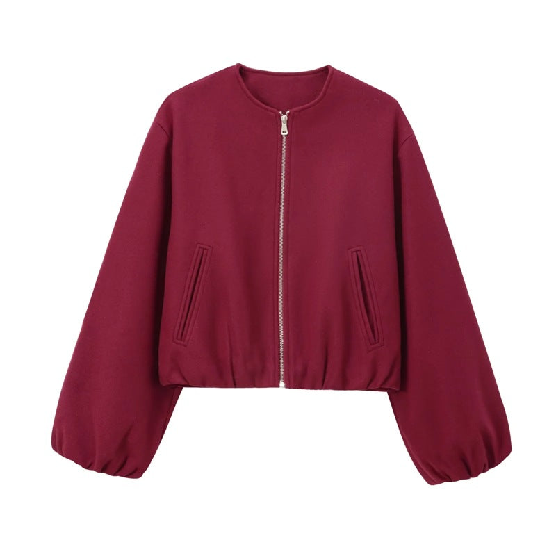 Arminda | Balloon Sleeve Casual Jacket