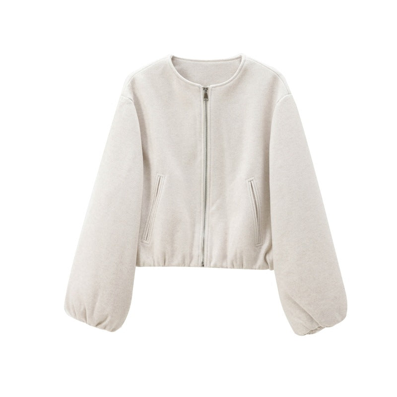Arminda | Balloon Sleeve Casual Jacket