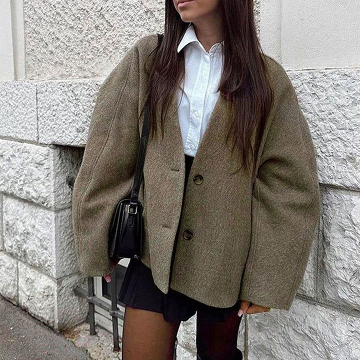 Céleste | Long Sleeve Button-Down Jacket