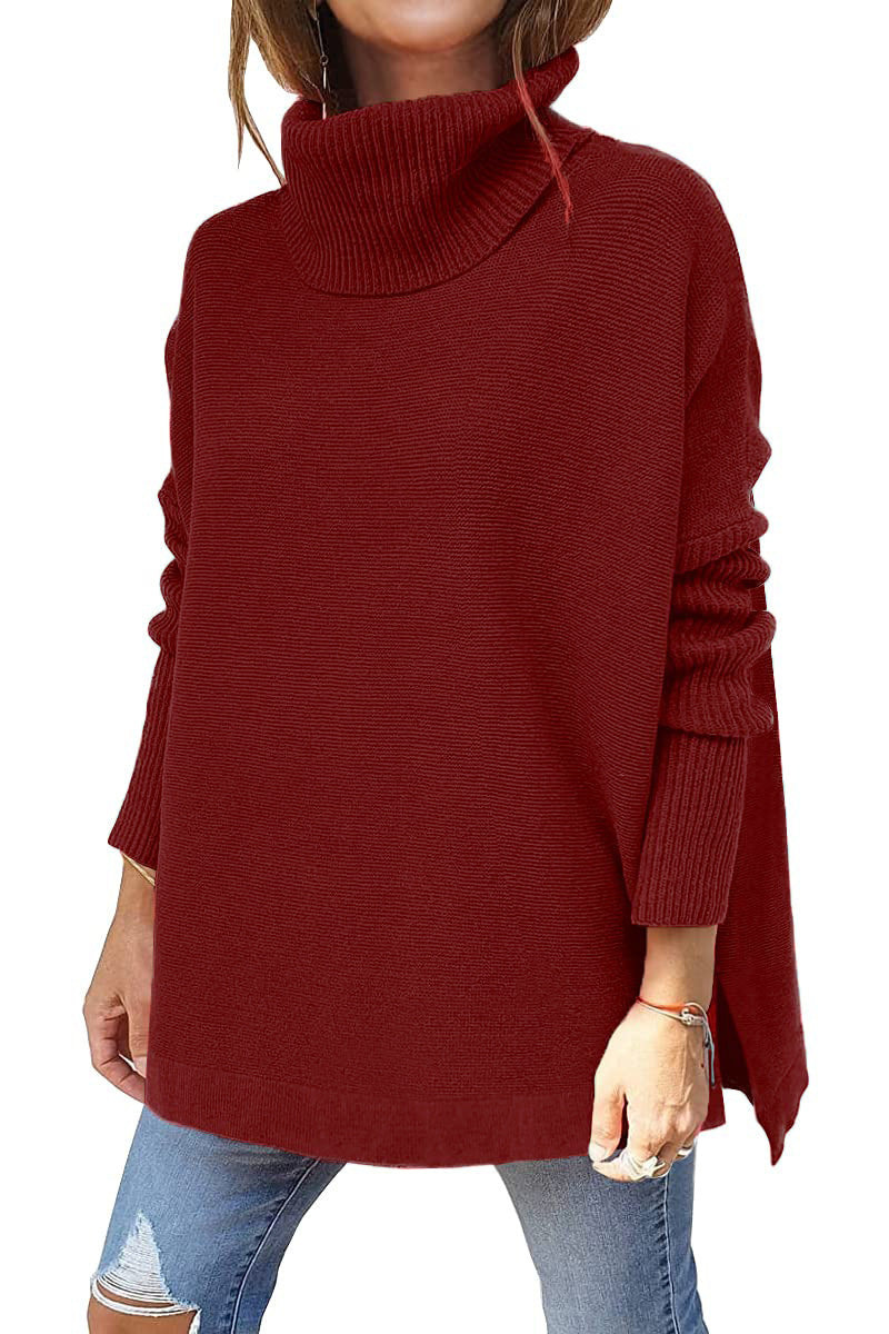 Sora | Oversized Turtleneck Knit Jumper