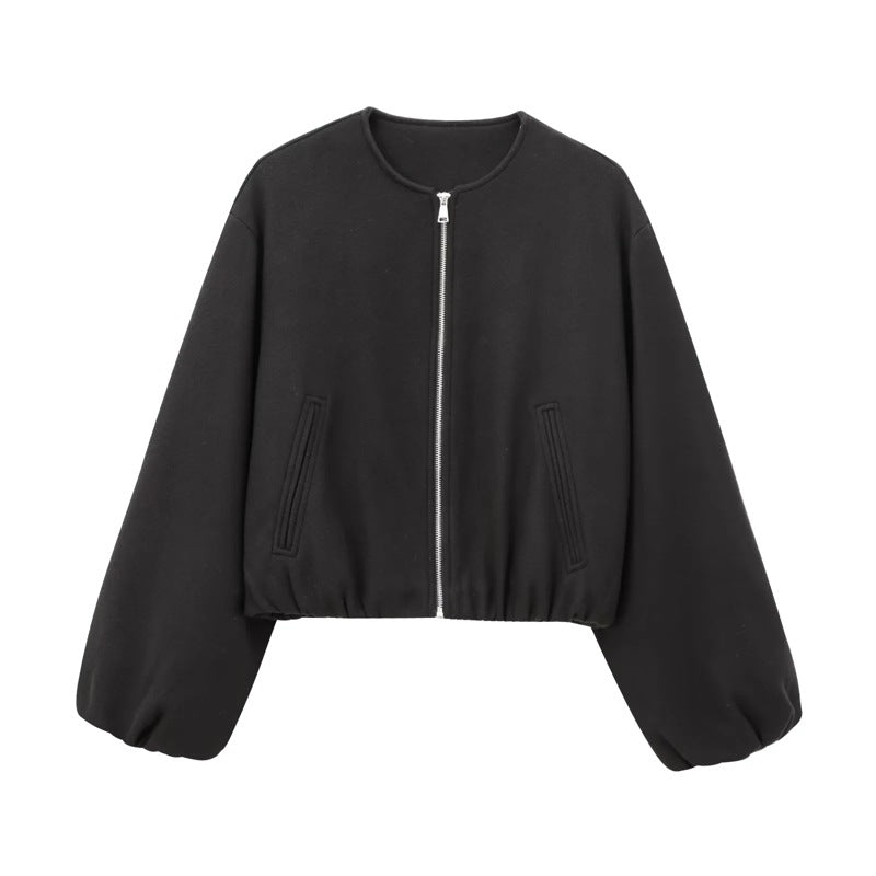 Arminda | Balloon Sleeve Casual Jacket
