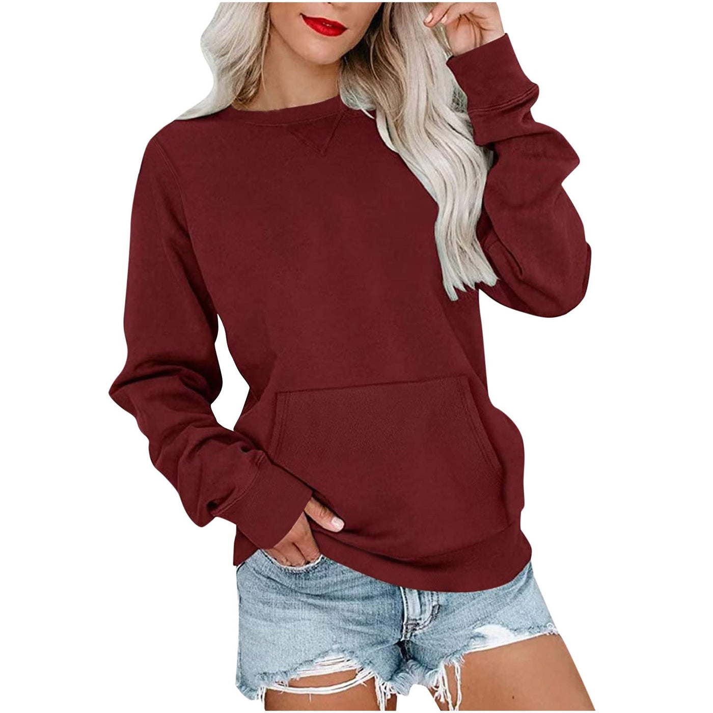 Camille | Lightweight Crewneck Sweatshirt