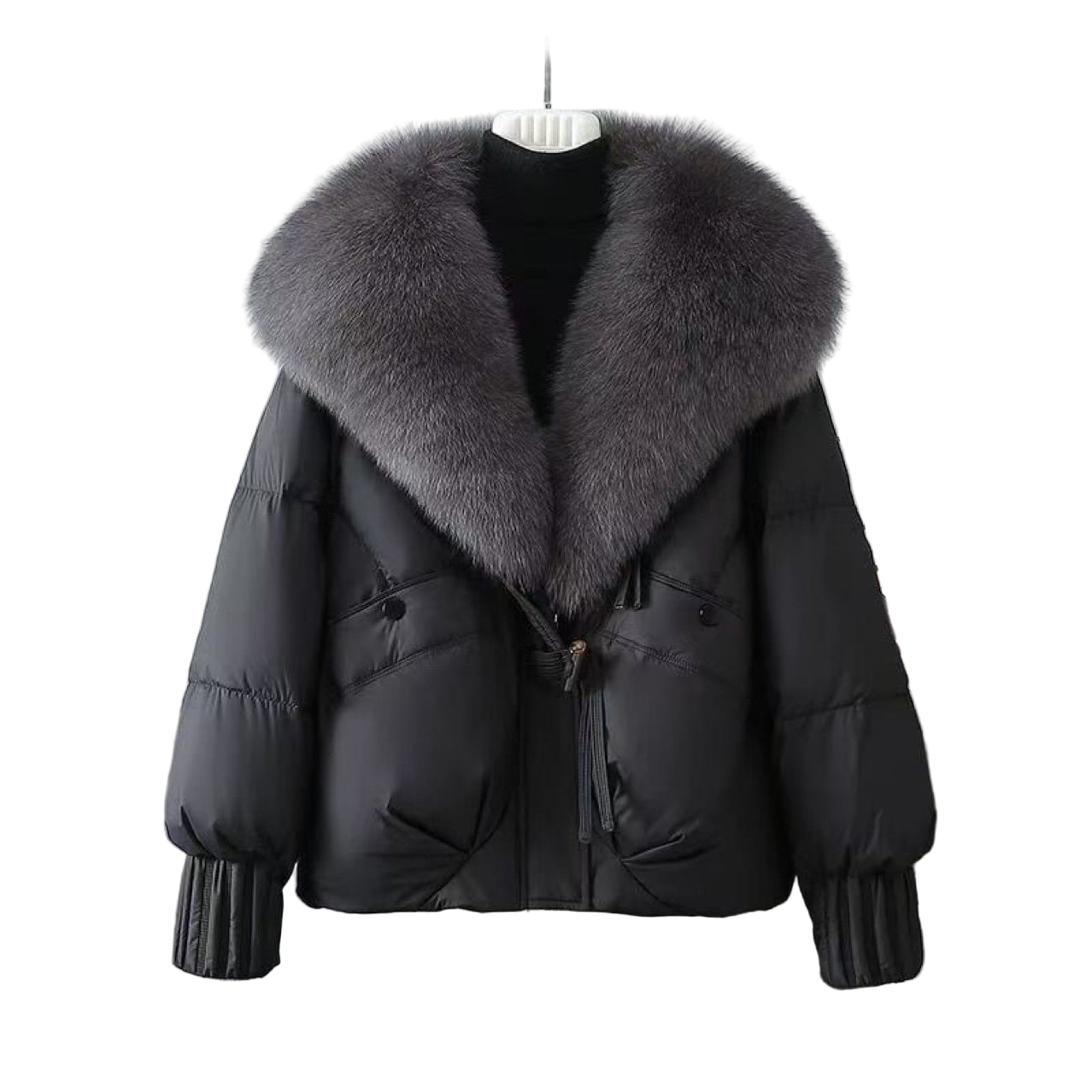 Vivienne | Short Fur Collar Winter Jacket