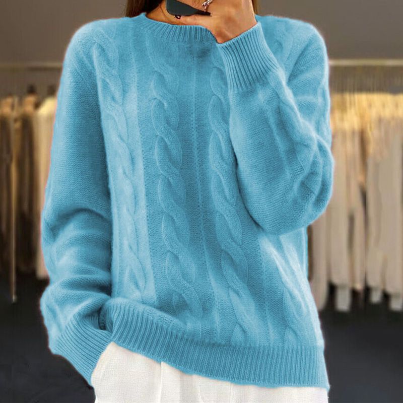 Celeste | Elegant Wool-Blend Winter Sweater