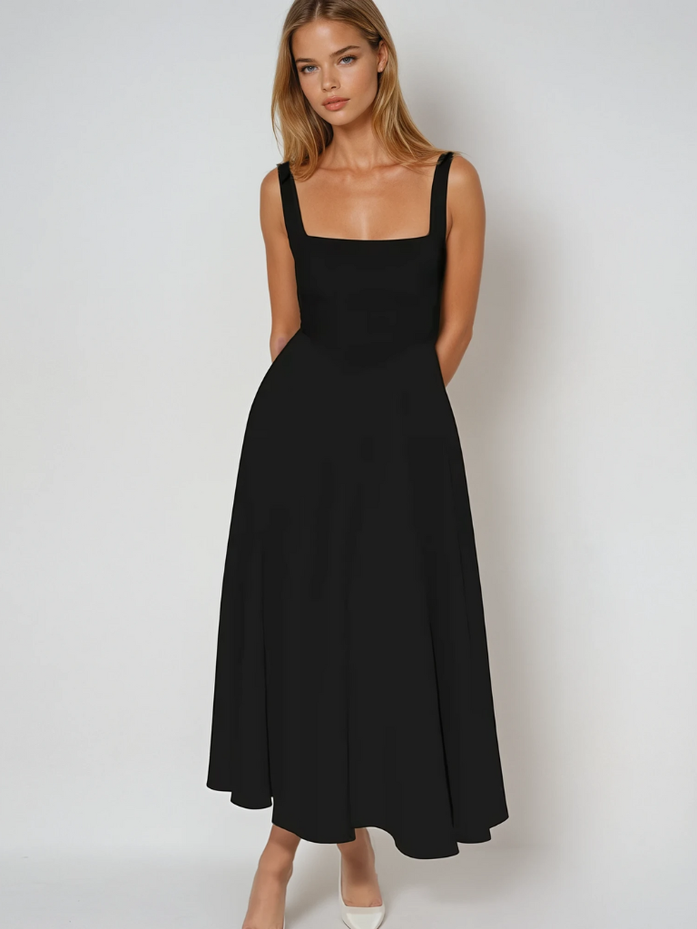Phoebe | Lace Midi Dress Elegant