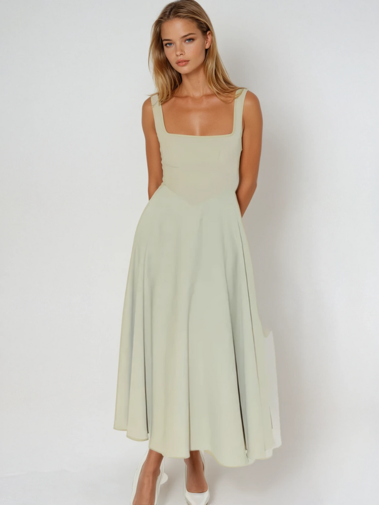 Phoebe | Lace Midi Dress Elegant