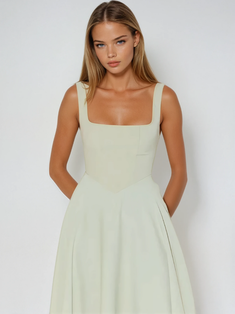 Phoebe | Lace Midi Dress Elegant