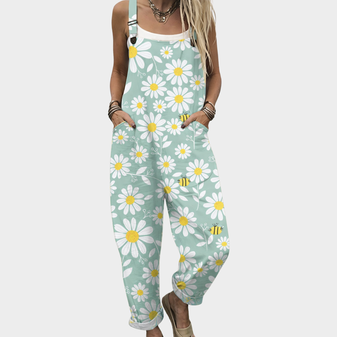 Astra | Printed Relaxed Overalls