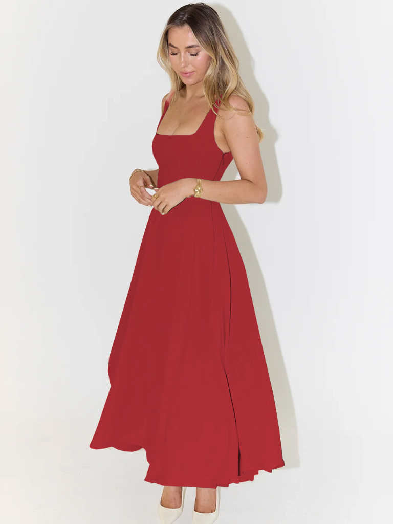 Phoebe | Lace Midi Dress Elegant