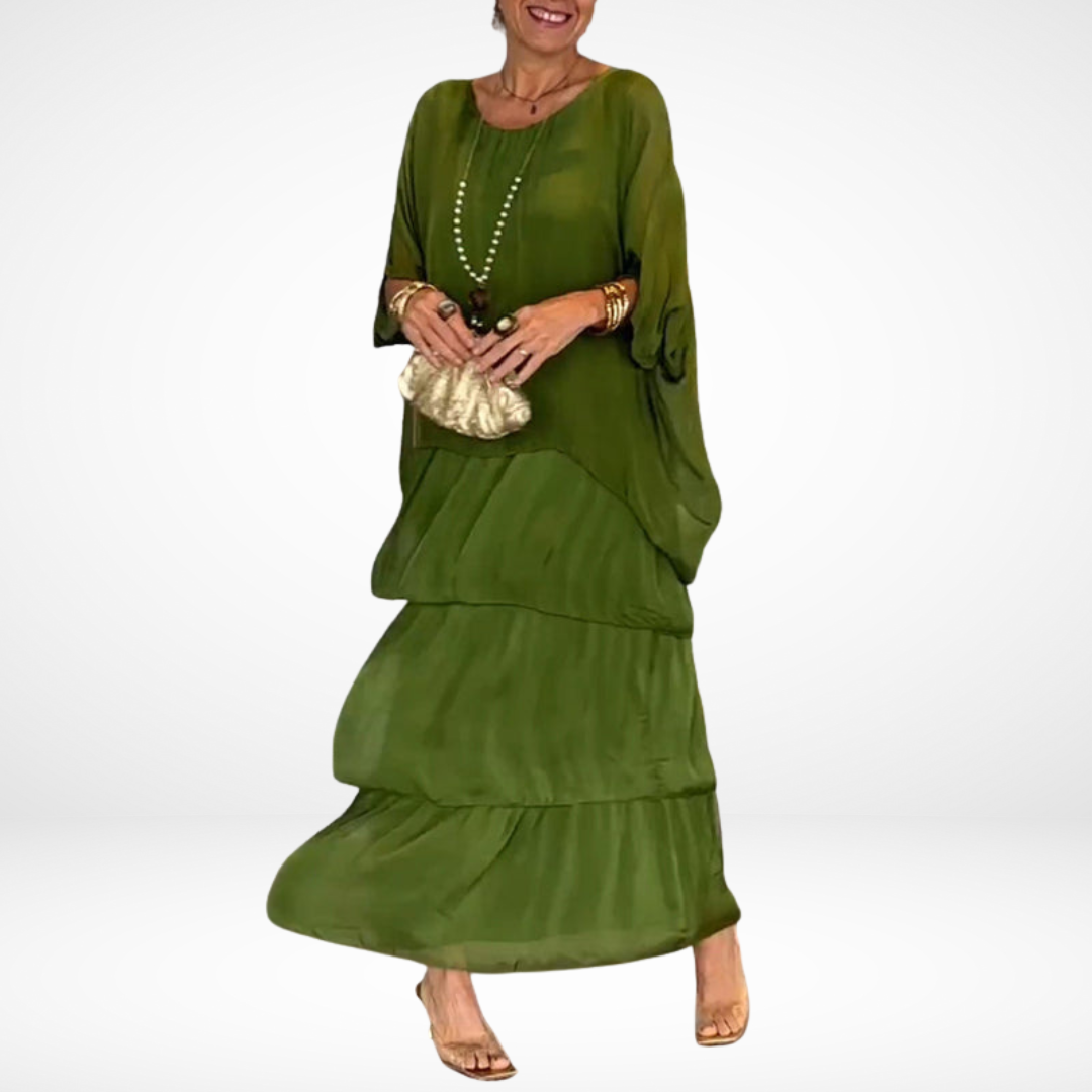 Anjali | Artistic Loose Maxi Dress
