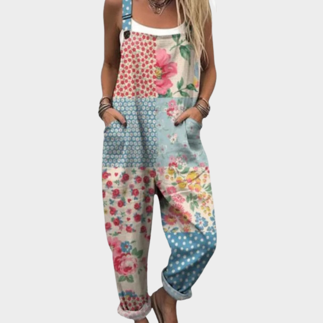 Umbriel | Comfortable Printed Jumpsuit