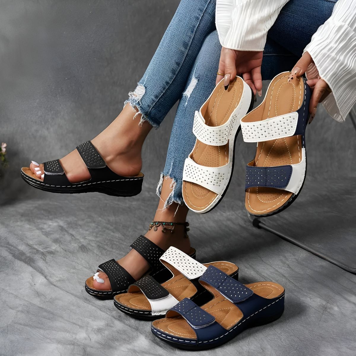 Alicia | Elegant Orthopedic Support Sandal
