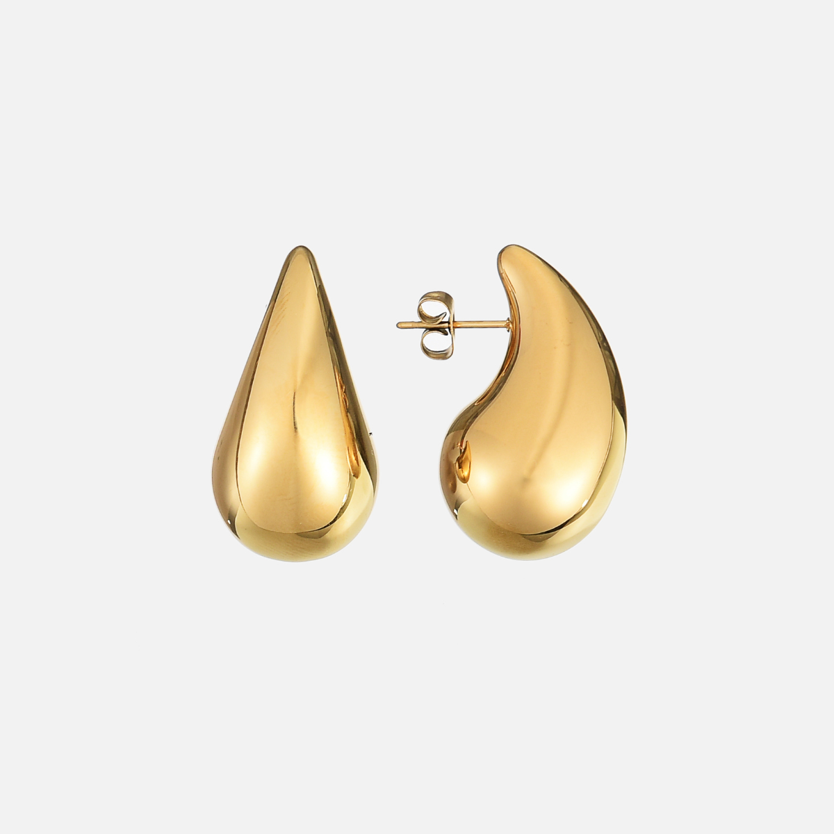 Lore | Polished Teardrop Earrings