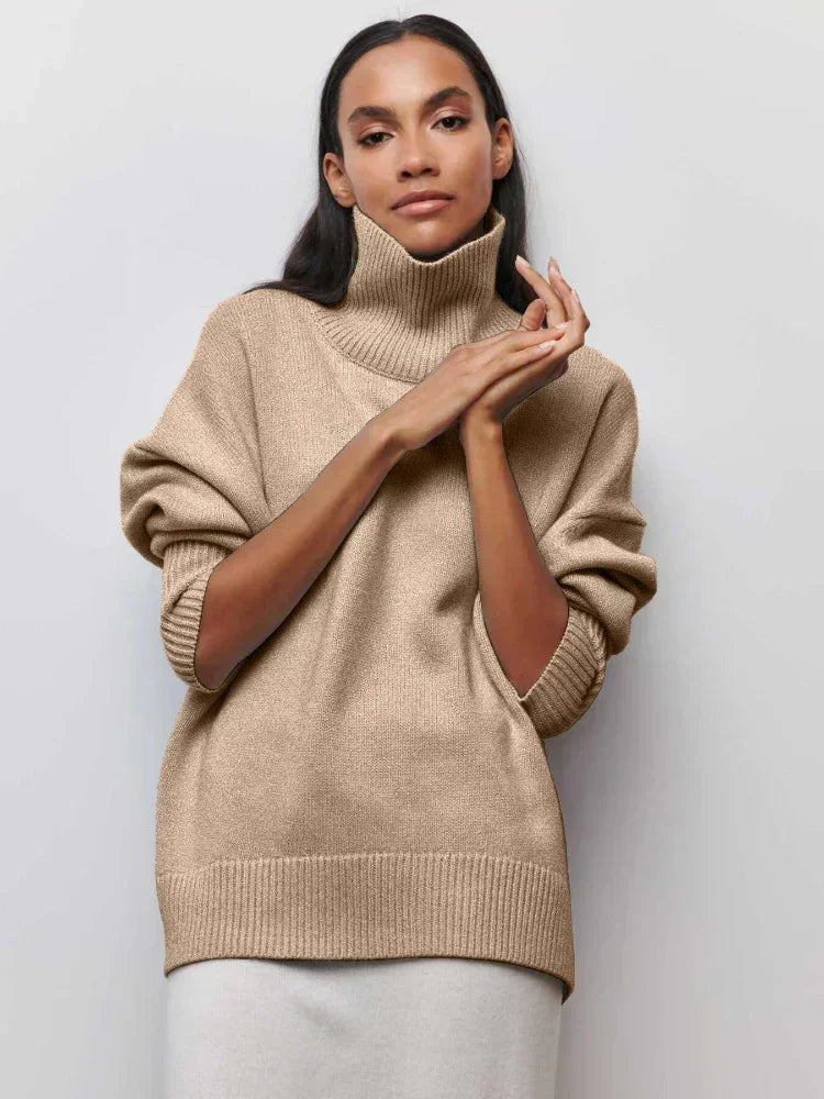 Céleste | Oversized Turtleneck Sweater