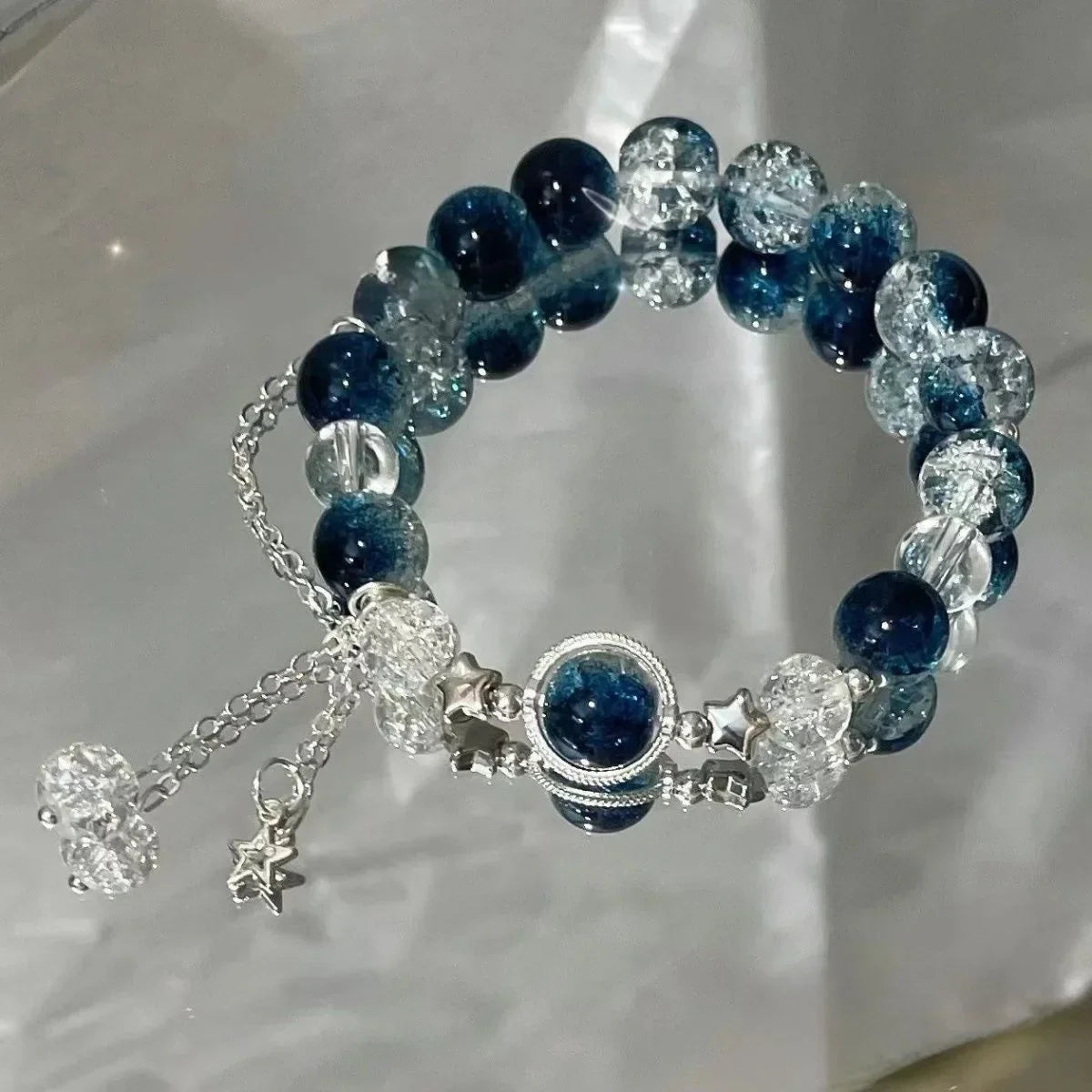 Nakia | Star Tassel Crystal Bracelet