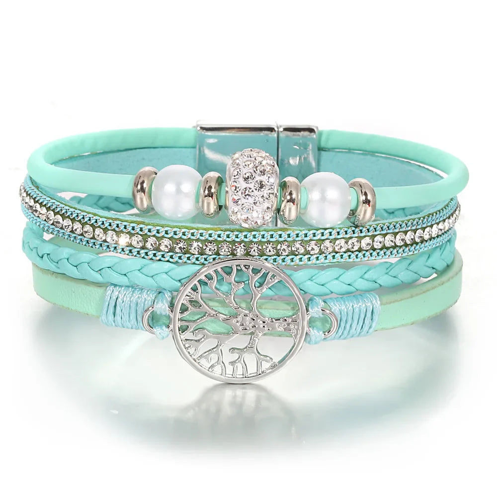 Breanna | Crystal Tree of Life Bracelet