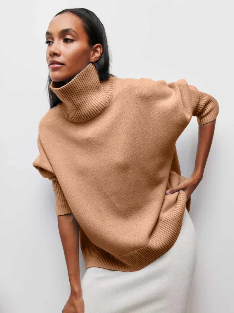 Céleste | Oversized Turtleneck Sweater