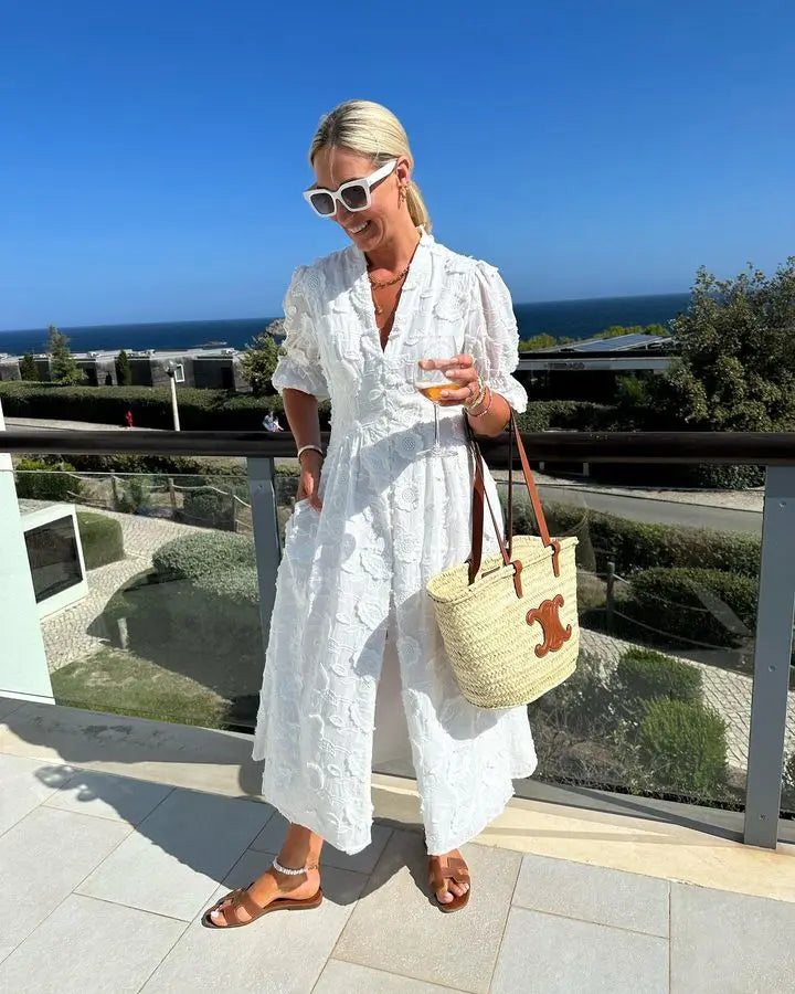 Thea | Airy Coastal Maxi Dress