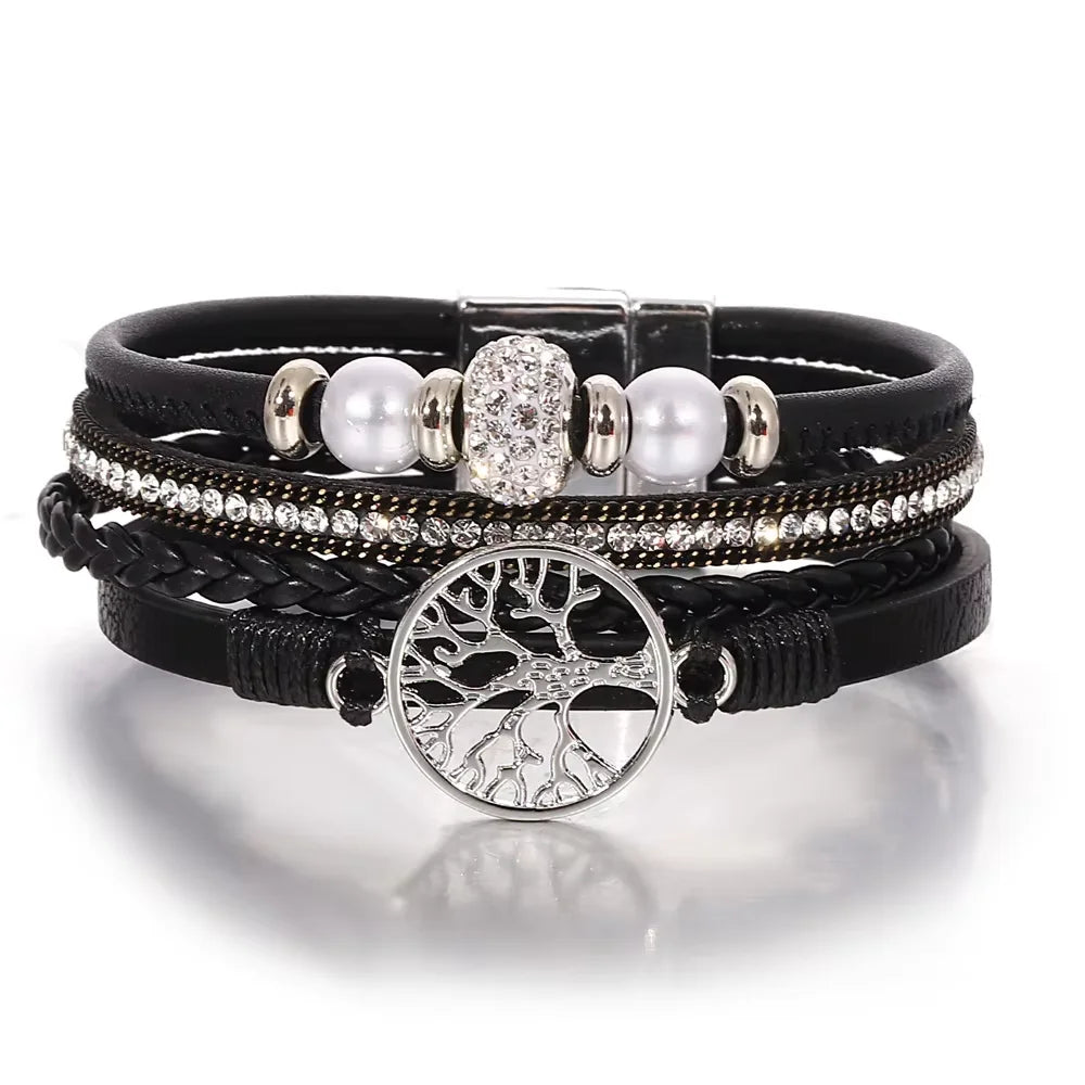 Breanna | Crystal Tree of Life Bracelet