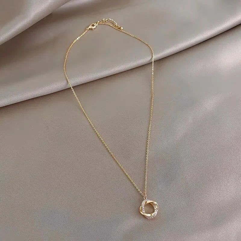 Reeve | Minimalist Titanium Chain Necklace