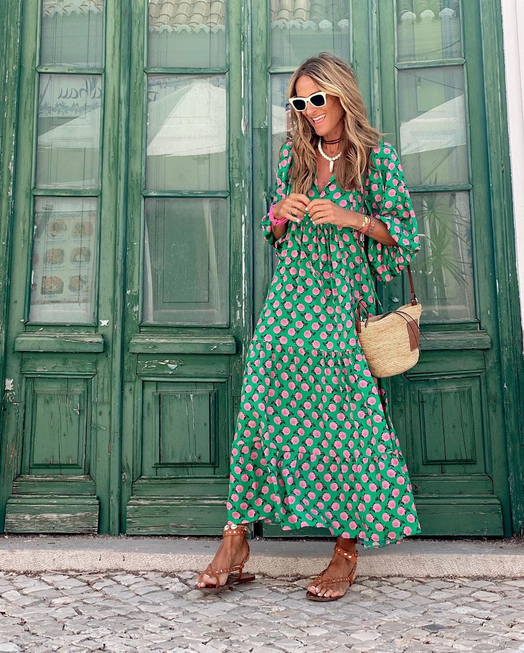 Viola | Flowy Boho Maxi Dress