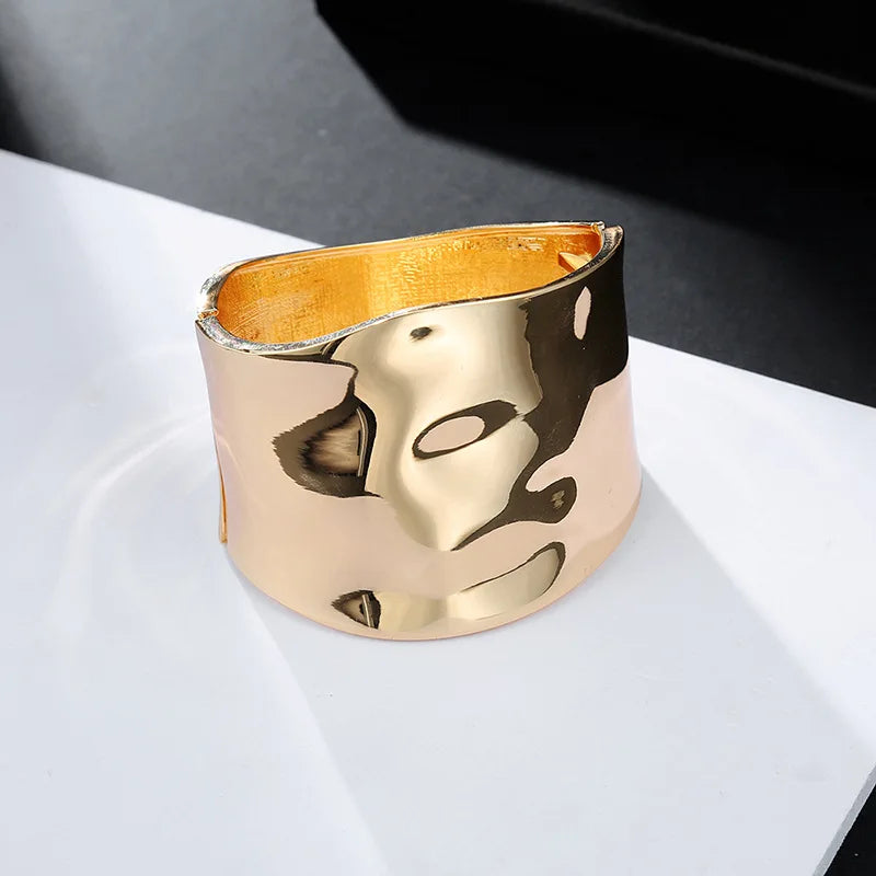 Reeve | Asymmetric Sculptural Cuff Bangle
