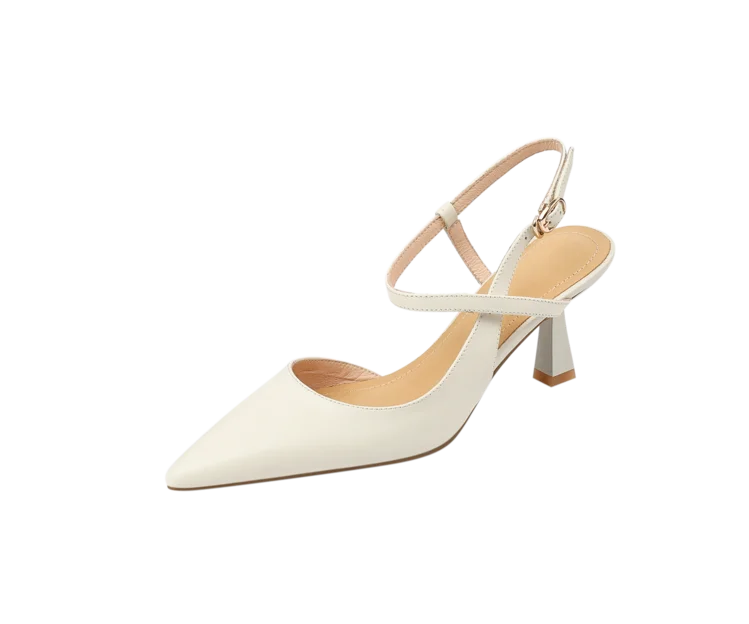 Deborah | Ankle Strap Pointed Heels