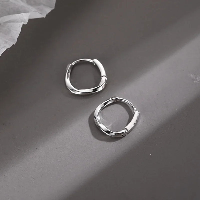 Sydney | Sterling Silver Inlaid Stud Earrings