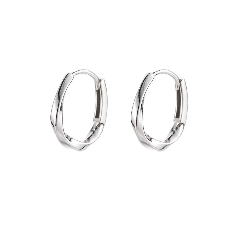Sydney | Sterling Silver Inlaid Stud Earrings