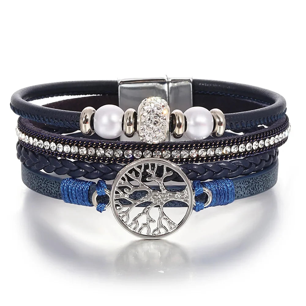 Breanna | Crystal Tree of Life Bracelet