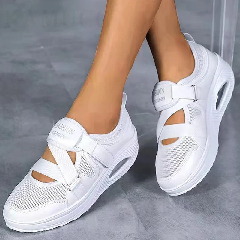 Céleste | Breathable Mesh Slip-On Sneakers
