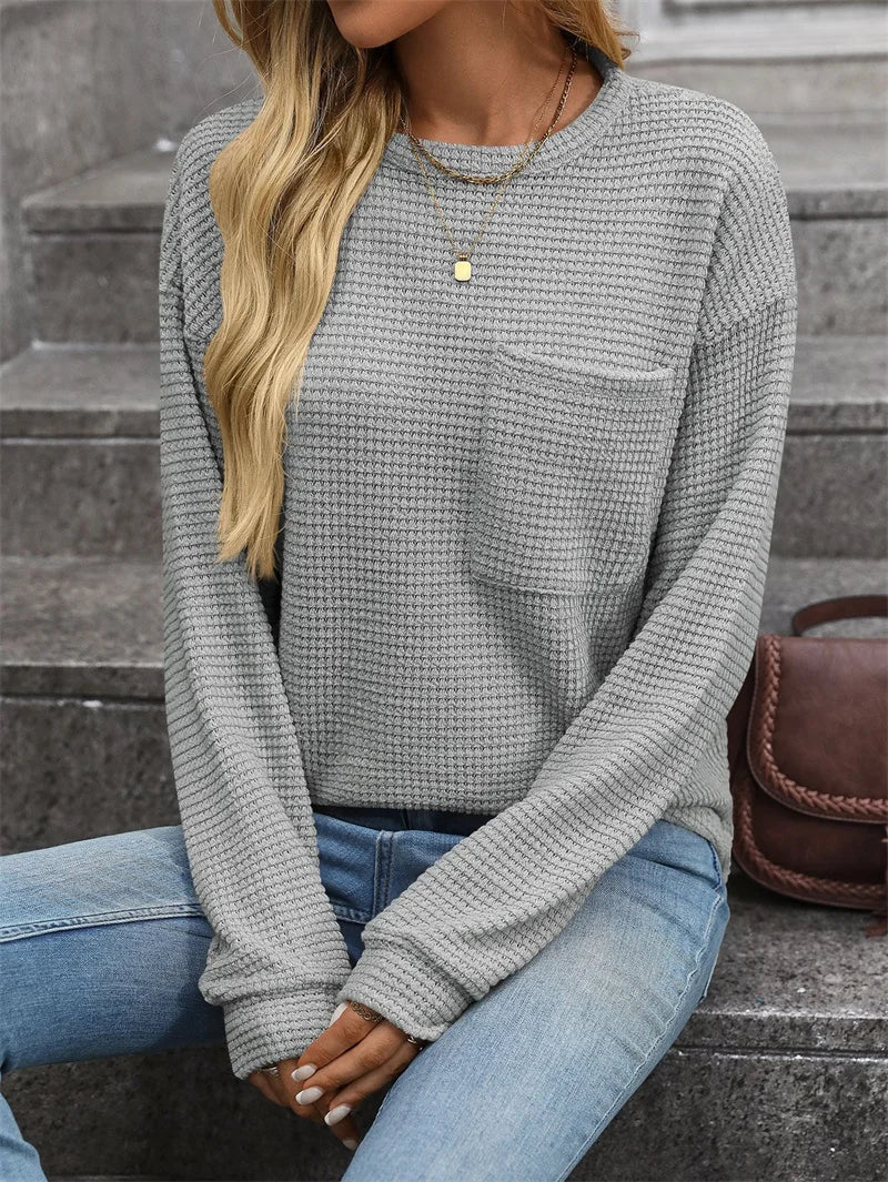Céleste | Textured Cozy Knit Pullover