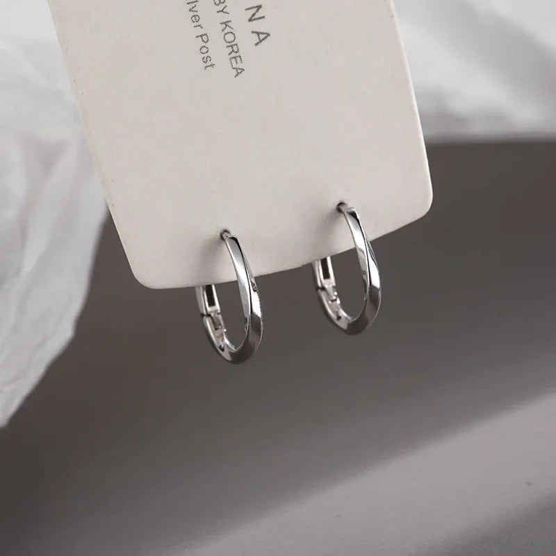 Sydney | Sterling Silver Inlaid Stud Earrings