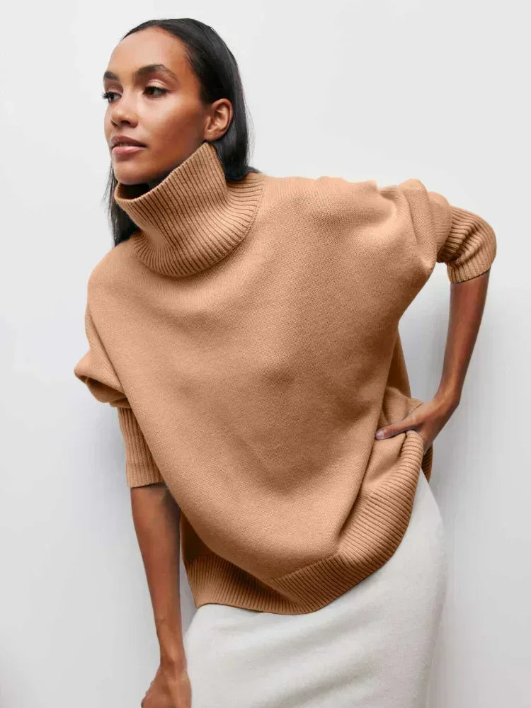 Céleste | Oversized Turtleneck Sweater