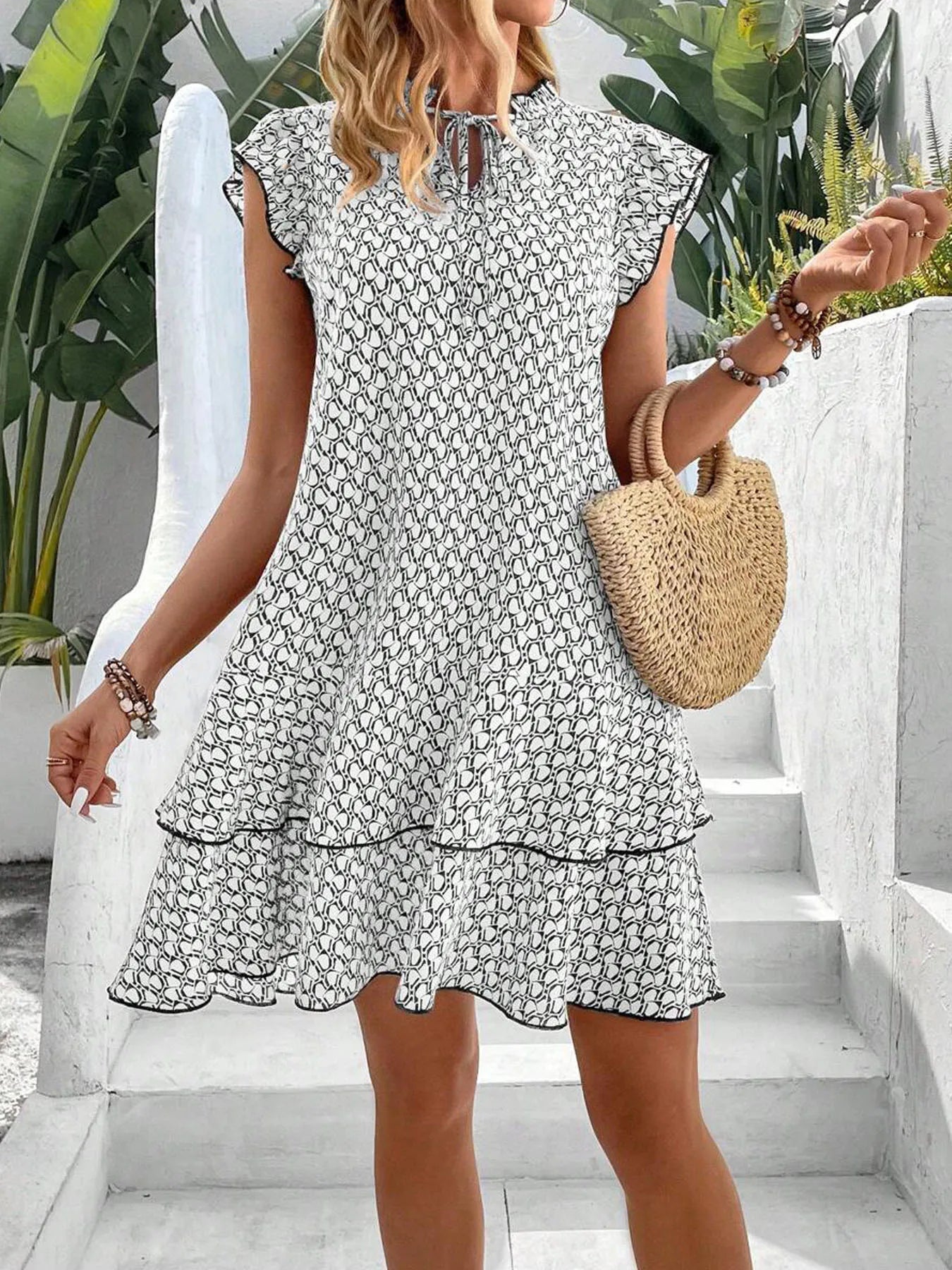 Kiley | Elegant Floral Midi Dress