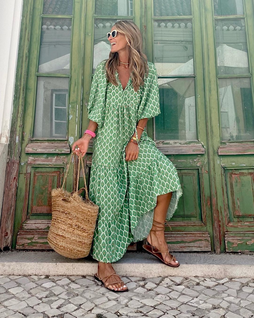 Viola | Flowy Boho Maxi Dress