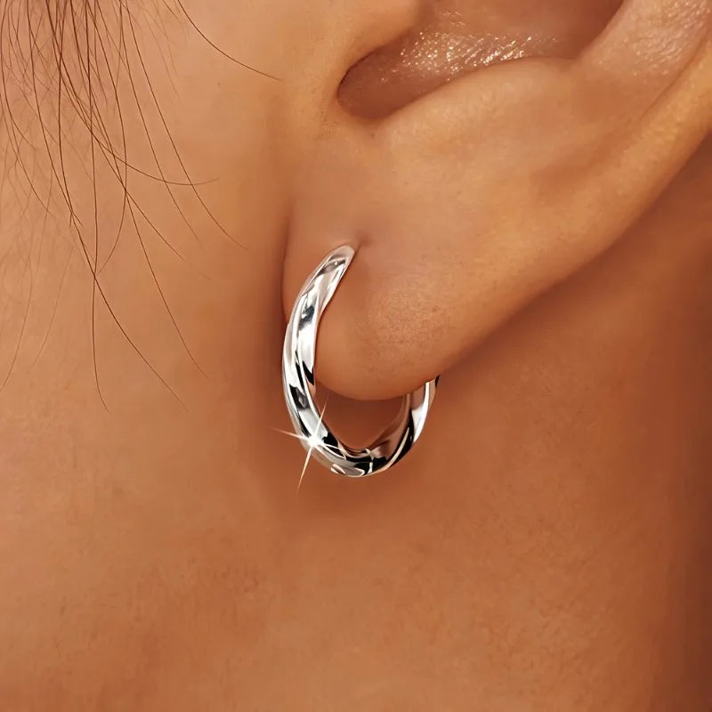Meadow | Minimalist Geometric Drop Earrings