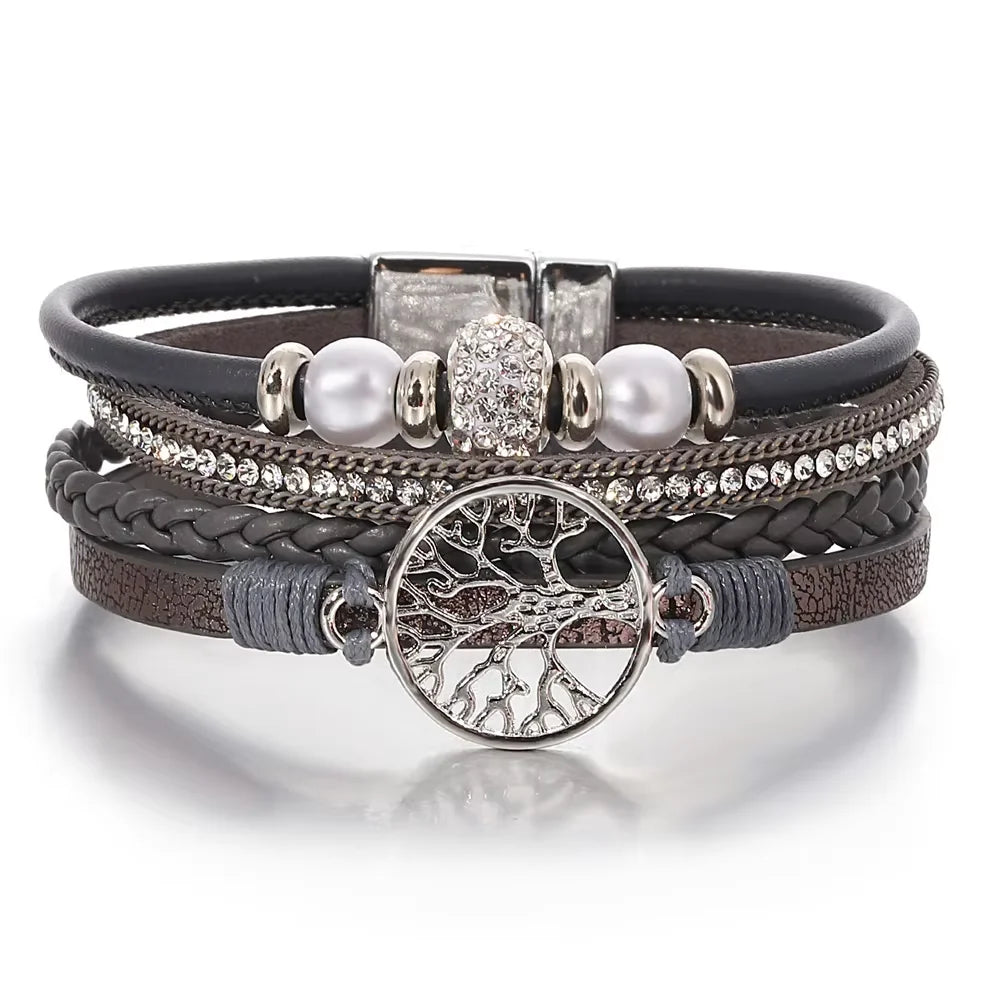 Breanna | Crystal Tree of Life Bracelet